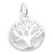 Tree of Life sterling silver charm .925 x 1 Sacred Trees charms