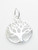 Tree of Life sterling silver charm .925 x 1 Sacred Trees charms additional view