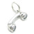 Telephone sterling silver charm .925 x 1 Phones Phone Handset charms
