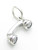 Telephone sterling silver charm .925 Phones Phone Handset charms additional view