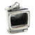 Television Telly sterling silver sharm .925 x 1 Goggle Box TV charms