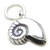 Nautilus Shell sterling silver charm .925 x 1 Shells and Beach charms