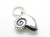 Nautilus Shell sterling silver charm .925 x 1 Shells and Beach charms additional view