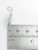 Sand Dollar sterling silver charm .925 sea cookie snapper biscuit side view