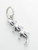 Triple Dolphin sterling silver charm .925 Dolphins charms additional view