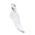Angel Wing small sterling silver charm .925 x 1 Angels Wings charms A1
