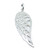 Angel wing sterling silver pendant .925 x 1 Angels Wings Protection