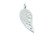 Angel wing sterling silver pendant .925 x 1 Angels Wings Protection additional view