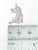 Wales map sterling silver charm .925 Welsh maps charms side view