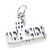 Number One Teacher sterling silver charm .925 x 1 teachers charms