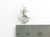 Anchor with Rope sterling silver charm .925 Anchors - Yachting charms detail