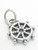 Ships Wheel small sterling silver charm .925 Yachting charms additional view