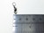 Ladybird sterling silver charm .925 Ladybirds Ladybugs charms size example