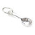 Spoon TINY sterling silver charm .925 cooking spoons charms EC805..A