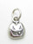 Pumpkin sterling silver charm .925 x 1 Pumpkins Halloween charms additional view