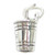 Cola Cup sterling silver charm .925 Coke Fizzy drinks charms