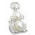 Cat sterling silver charm .925 x 1 Pussy Cats charms H