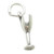Wine Glass sterling silver charm .925 x 1 Drinks Drinking Glasses charms