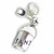 Bucket and spade sterling silver charm .925 Buckets and Spades