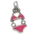 Bikini Swimsuit sterling silver charm .925 Swimming Charms A1