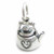Teapot sterling silver charm .925 Tea lover pot charms