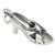 Shoe Slide Style sterling silver charm .925