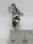 Shoe Slide Style sterling silver charm .925 x 1