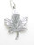 Maple Leaf sterling silver charm .925 x 1 Maples Leaves Canada charms additional view