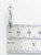 Star of David with Cross sterling silver charm .925 Holy charms side view