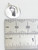 Baby footprint sterling silver charm .925 Babies Footprints charms detail