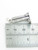 World Trade Center sterling silver charm .925 x 1 Buildings charms size example