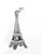 Eiffel Tower sterling silver charm .925 x 1 Paris Landmarks charms side view