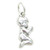 Praying Boy sterling silver charm .925 Pray Prayer Prayers charms
