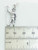 Vatican Guard sterling silver charm .925 Swiss Guards charms additional view