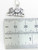 God Child sterling silver charm .925 Godchild Christening charms detail