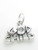 God Child sterling silver charm .925 Godchild Christening charms additional view