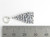 Christmas Tree sterling silver charm .925 Xmas Trees charms A detail