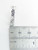 Saxophone sterling silver charm .925 Saxaphone Music charms side view