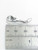 Guitar sterling silver charm .925 Music Guitars charms size example