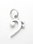 Bass Clef sterling silver charm .925 Music notes charms additional view