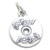 CD Compact Disc sterling silver charm .925 CDS Discs Music charms