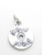 CD Compact Disc sterling silver charm .925 CDS Discs Music charms additional view