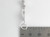 Fancy Key with Hearts sterling silver charm .925 Love Keys charms size example
