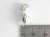 Mother - Daughter sterling silver charm .925 Mothers Daughters charms size example