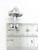 Umbrella with Bow sterling silver charm .925 Weather Umbrellas charms detail