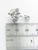 Umbrella with Bow sterling silver charm .925 Weather Umbrellas charms size example
