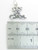 Its a girl sterling silver charm .925 baby babies newborn charms detail
