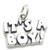 Its a Boy sterling silver charm .925 x 1 New Born babies charms