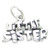 Little Sister sterling silver charm .925 x 1 love sisters charms