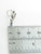 Apple With A B C sterling silver charm .925 x 1 Learning Education charms